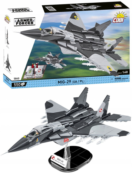 Характеристики Конструктор пластиковый Cobi MIG-29 - Истребитель МИГ-29 ...