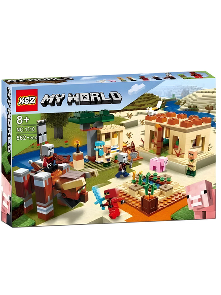 Конструктор Майнкрафт Патруль разбойников 562 детали - купить с ...