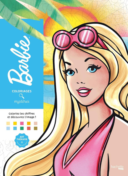 Раскраска по номерам Coloriages mysteres Disney - Barbie - Барби 112стр ...