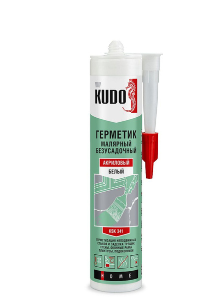 Акриловый Герметик KUDO, Для дверей, белый - купить по низким ценам в ...