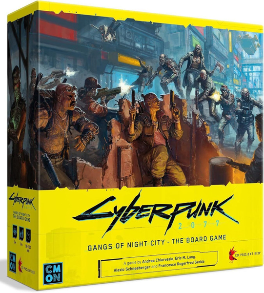 Настольная игра Cyberpunk 2077. Gangs of Night City / Киберпанк 2077 ...