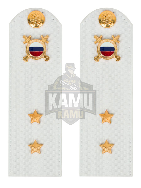 Погоны МВД внутренняя служба на рубашку белые КАРТОН Звание Прапорщик ...