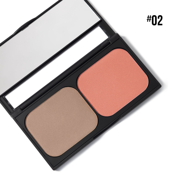 Характеристики PROMAKEUP Laboratory Палетка бронзер и румяна SUNSET ...