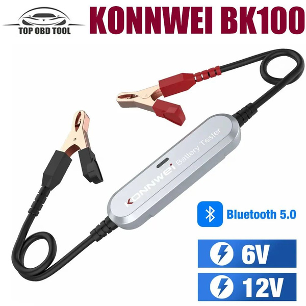 KONNWEI BK100 6 В 12 В анализатор аккумулятора мотоцикла с нагрузкой ...