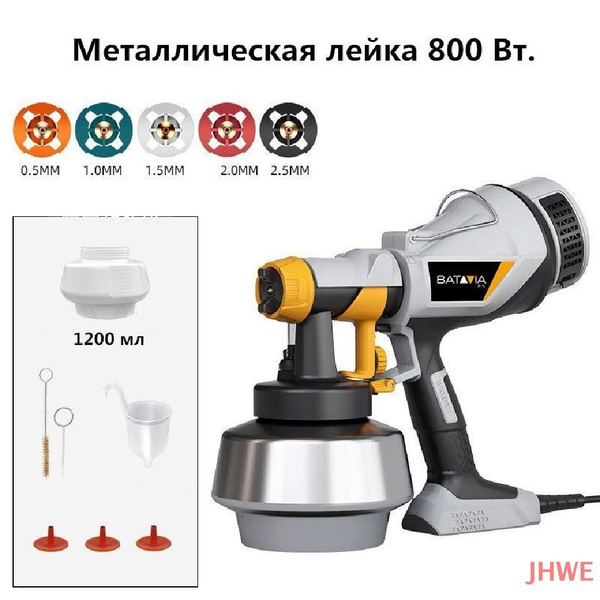 Электрический краскопульт,Мощный бытовой электрический краскопульт 800w ...