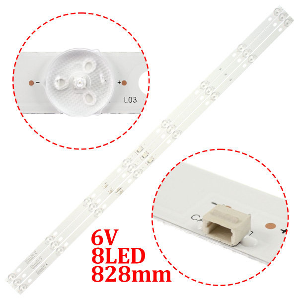 Подсветка для ТВ BBK 43LEM-1043/FTS2C JS-D-JP43DM-A81EC JS-D-JP43DM ...