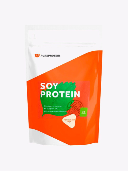 Pure Protein Соевый протеин Натуральный вкус, 900 г. - купить с ...