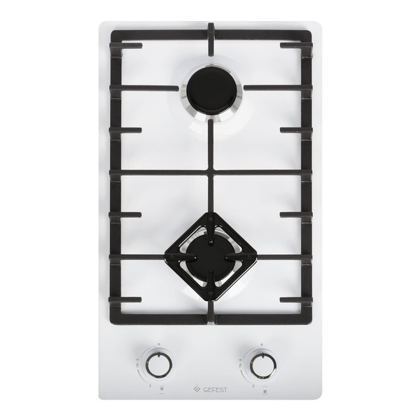 Газовая варочная панель GEFEST ПВГ 1002 белый купить c доставкой на ...