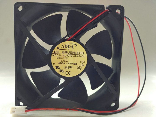 Оригинальный Вентилятор Охлаждения ADDA 9025 AD0912US - A70GL 12V 0.30A ...