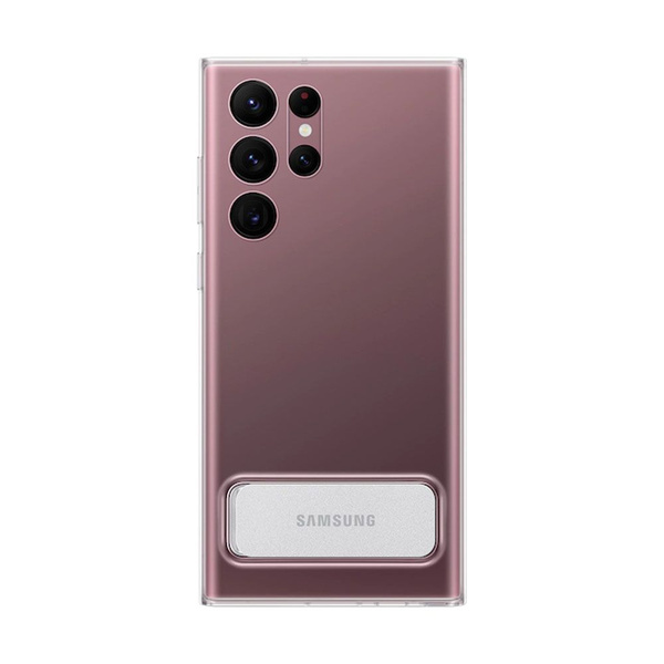 Чехол-накладка Clear Standing Cover Samsung Galaxy S22 Ultra - купить с ...