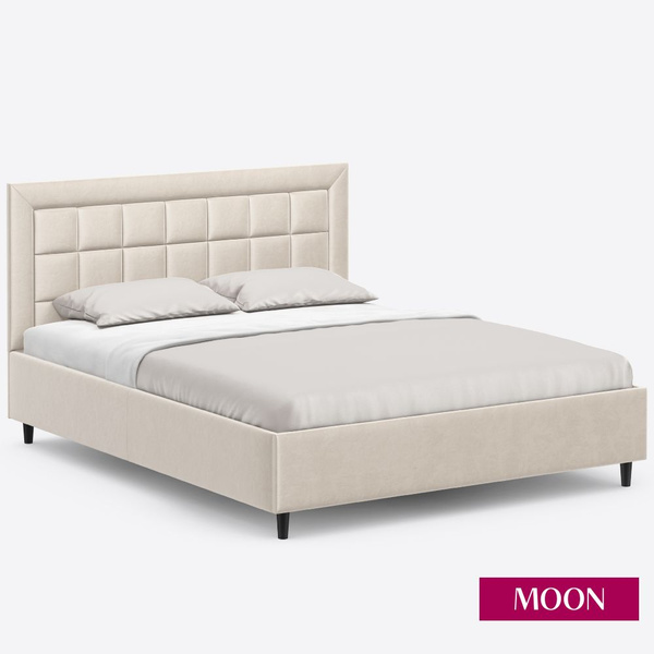 Кровать двуспальная с подъемным механизмом на ножках, MOON FAMILY 1251 ...