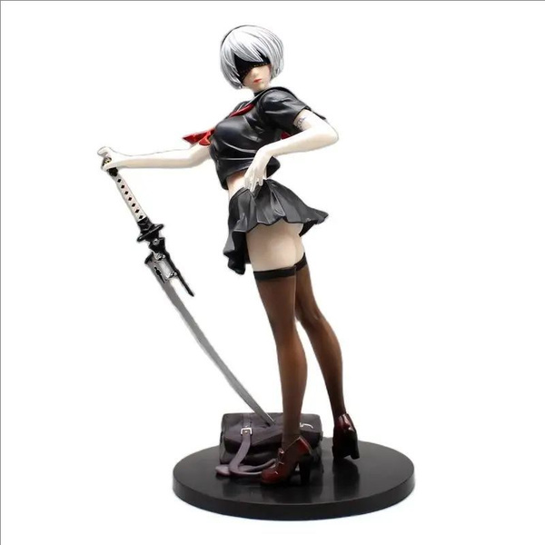 фигурка 18+ Nier automata YoRHa No.2B Аниме фигурки,26CM купить на OZON ...