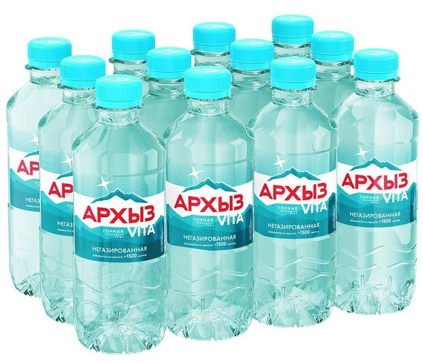 Вода минеральная Архыз Vita негазированная 0,33л х 12 шт. - купить с ...