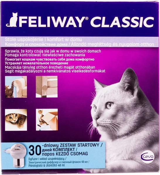 Феромоны корректор поведения для кошек Feliway Classic купить на OZON ...