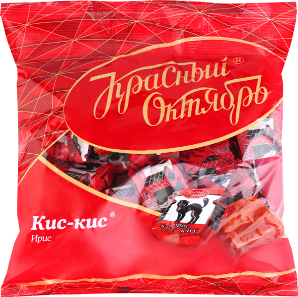 Конфеты КРАСНЫЙ ОКТЯБРЬ Ирис Кис-кис, 250г купить на OZON по низкой ...