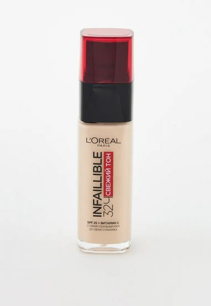 L'Oreal Paris Тональный крем Infaillible 32Ч Свежий тон, 20 Ivory, 30 ...