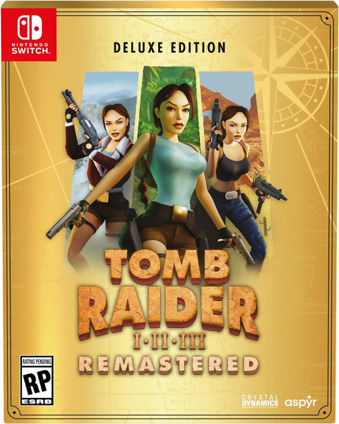 Игра Tomb Raider I-II-III (1-2-3) Remastered (Nintendo Switch, Русская ...