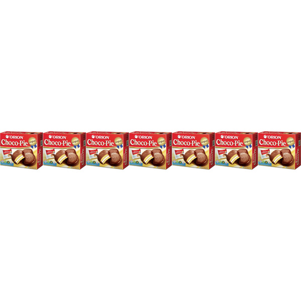 Пирожное Orion Choco Pie 30 г х 12 шт, набор: 7 штук купить на OZON по ...