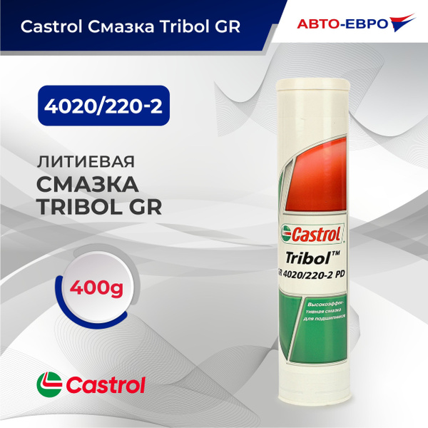 Смазка индустриальная Castrol Tribol GR 4020/220-2 PD 400гр - купить в ...