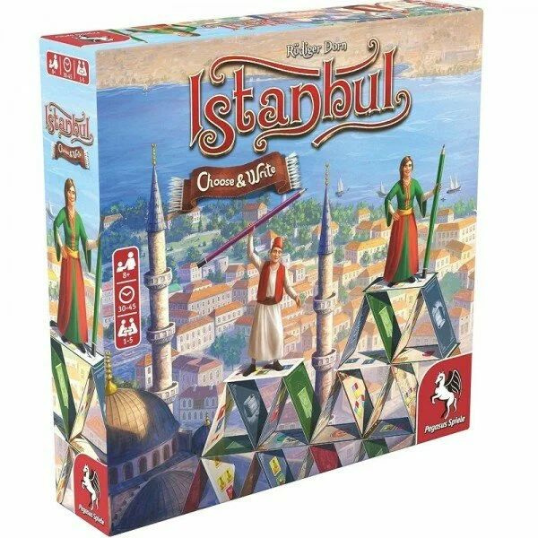 Настольная игра Pegasus Spiele Istanbul Choose & Write (Стамбул Выбирай ...