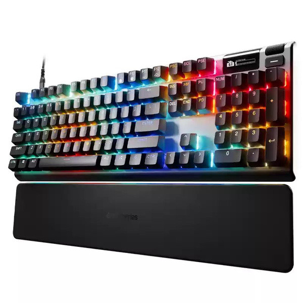 SteelSeries Клавиатура проводная Apex Pro Gen 3, Английская раскладка ...