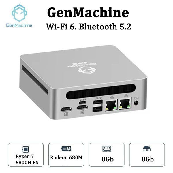 ミニPC GenMachine Ryzen 7 6800H ES