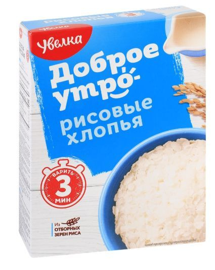 Хлопья рисовые УВЕЛКА, 400г купить на OZON по низкой цене (1762009095)