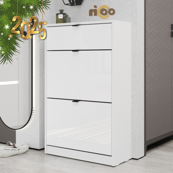 Обувница Ricoo Соренто тип 1, ЛДСП, 60x25x96 см купить c доставкой на ...