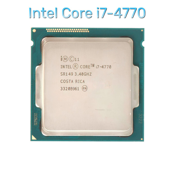 Процессор Intel Core i7 4-го поколения, OEM (без кулера), 4 яд., 3.4 ...