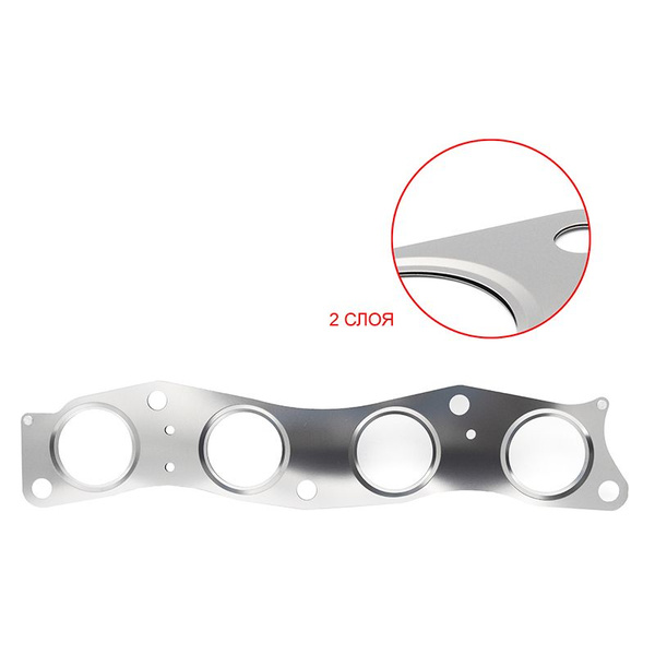 Прокладка выпускного коллектора MITSUBISHI ASX/COLT/LANCER X/OUTLANDER 4B10/4B11/4G69 1.8/2.0/2.4 06