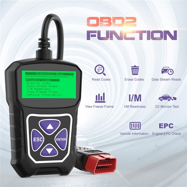 MT100 EOBD OBD2 автосканер для диагностики автомобиля купить на OZON по ...