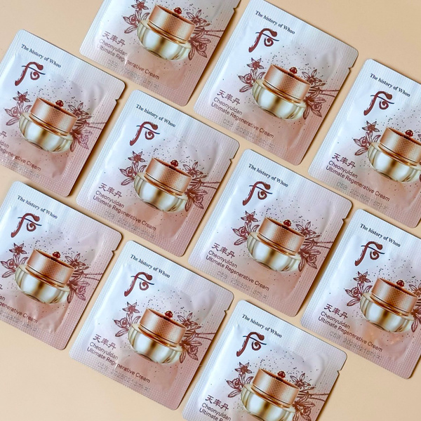 LA STORIA DI WHOO Cheonyuldan Ultimate Regenerative Cream 1 Ml X - Foto 6