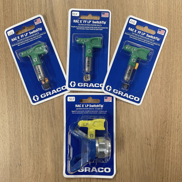 Graco стартовый набор сопел для интерьерной окраски, RAC X FFLP 516/410 ...