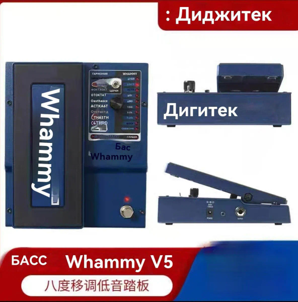 Процессор эффектов для электрогитары Digitech BASS Whammy V5 купить на ...