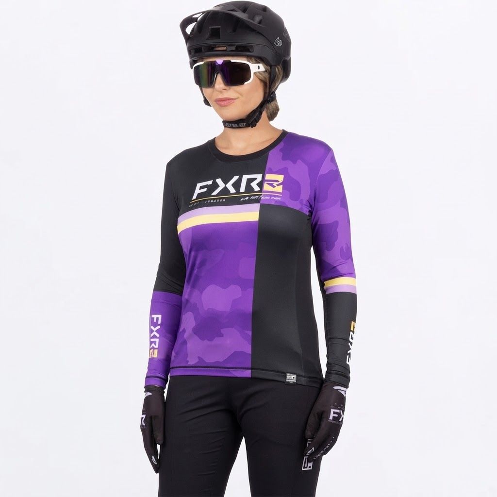 Лонгслив FXR ProFlex UPF (Purple Camo/Black, S) (243522-8110-07)