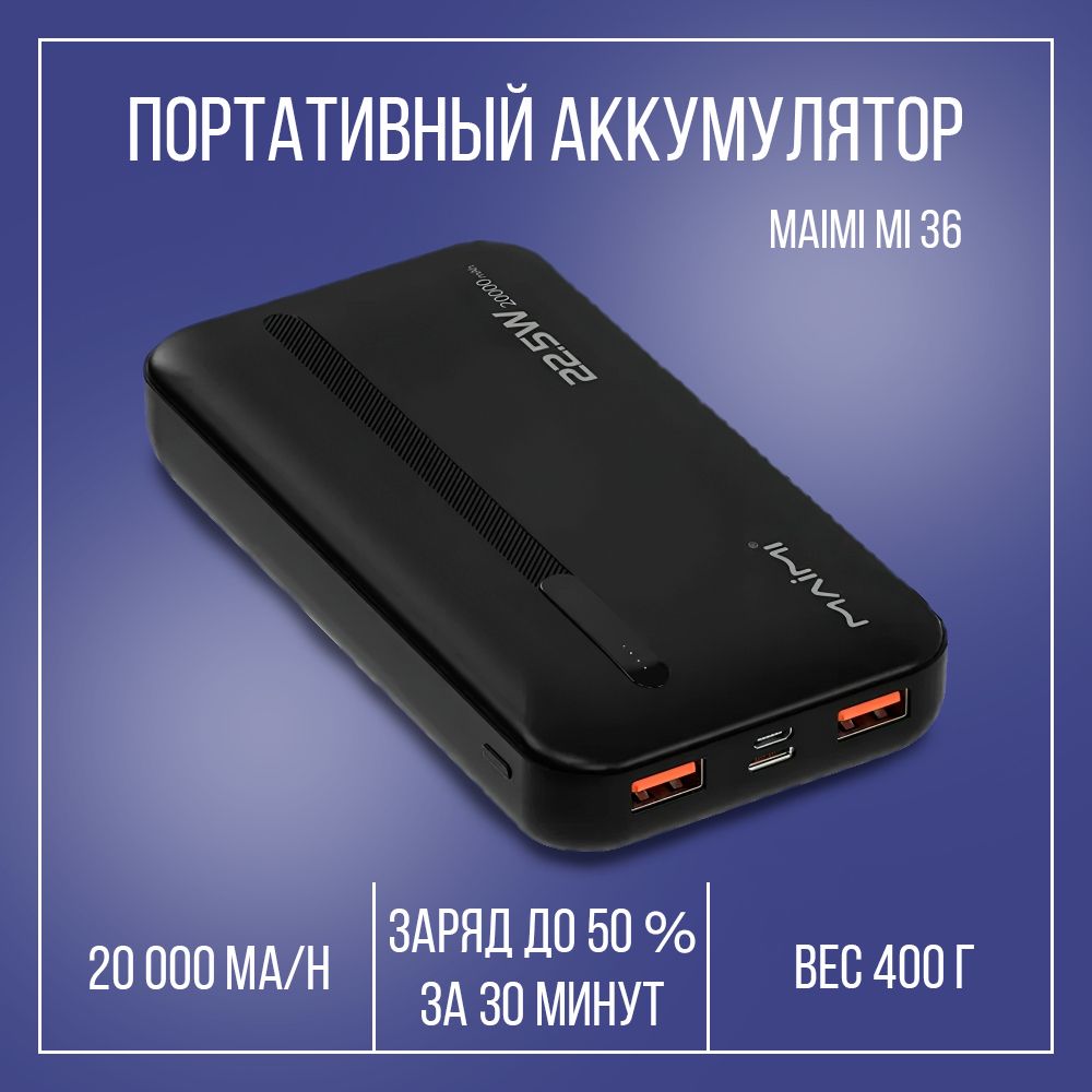 Внешний аккумулятор (Power Bank) LStore_PowerbankMiami - купить по выгодным  ценам в интернет-магазине OZON (1402212934)