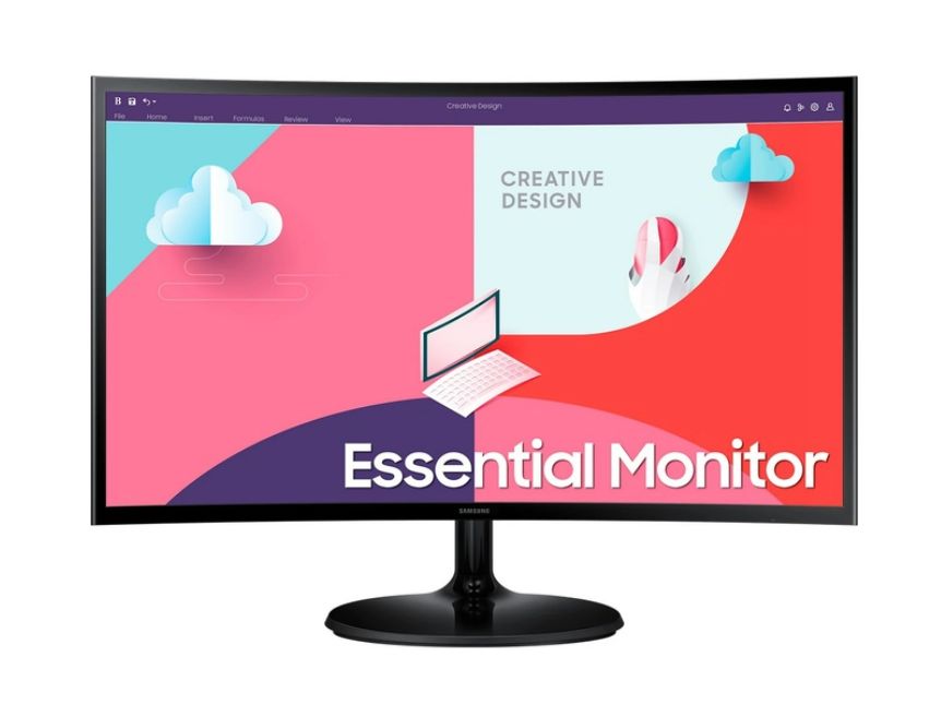 Samsung24"МониторEssentialMonitorLS24C362EAIXCI,черный