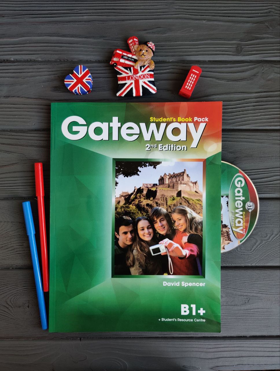 Gateway student s book answers. Gateway 2nd Edition. Gateway b1 student's book ответы. Учебник с диском. Gateway to the World Macmillan линейка.