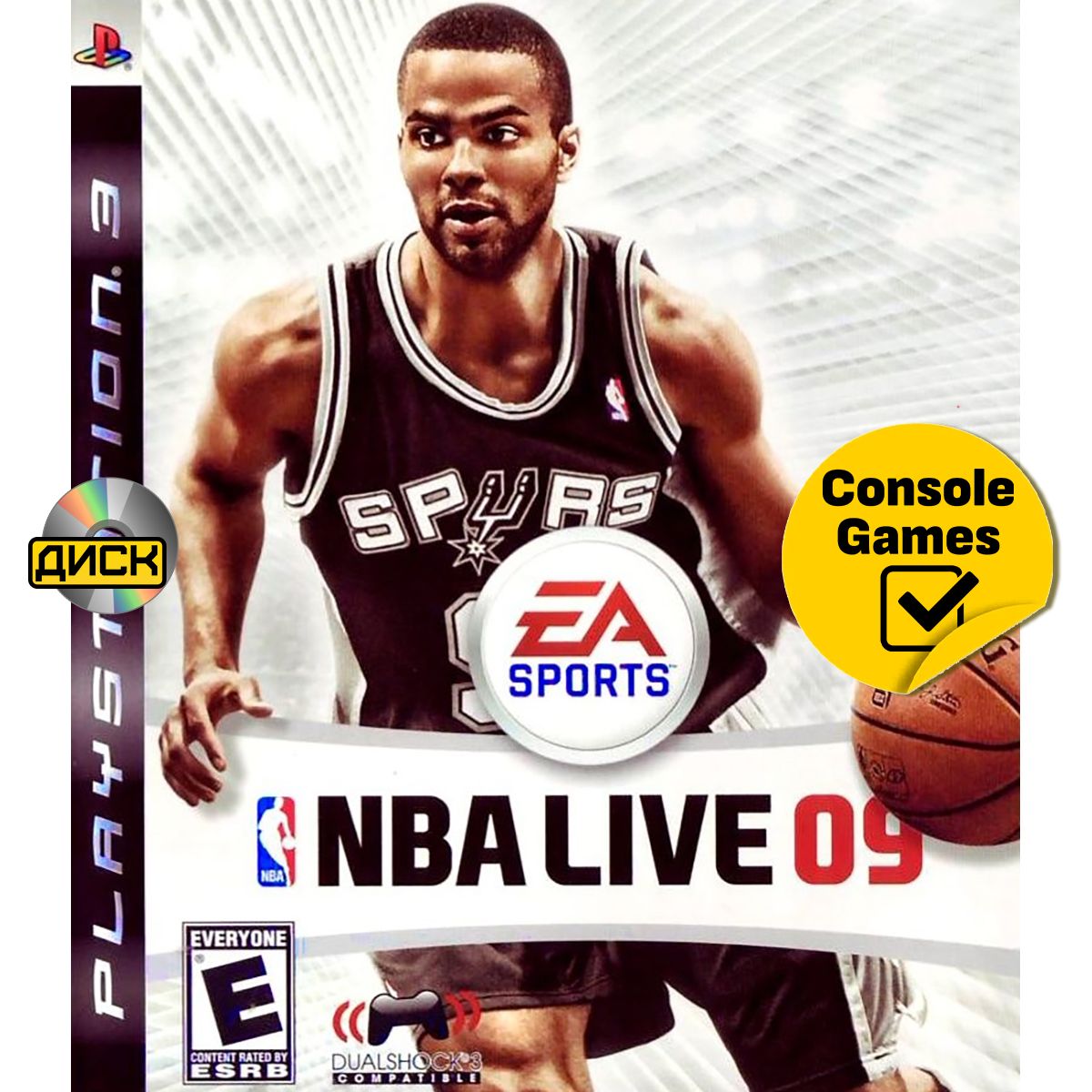 PS3 NBA Live 09. Товар уцененный