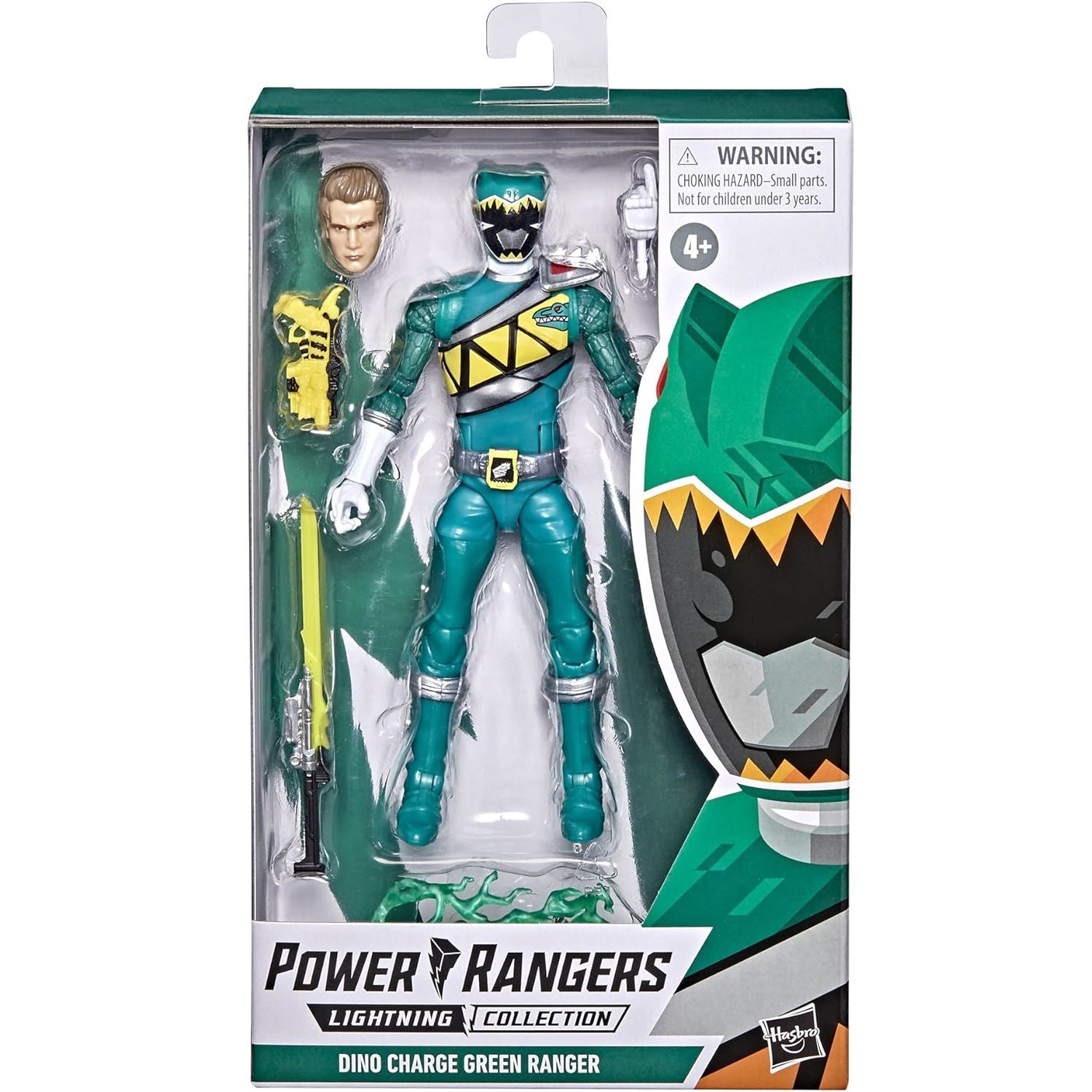 Фигурка Могучие Рейнджеры серия Power Rangers Lightning Collection - Dino  Charge Green Ranger, 15 см - купить с доставкой по выгодным ценам в  интернет-магазине OZON (1417603671)