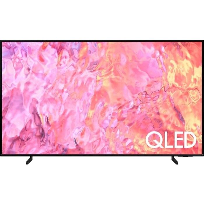 SamsungТелевизорQE55Q60CAU55"4KUHD,черный