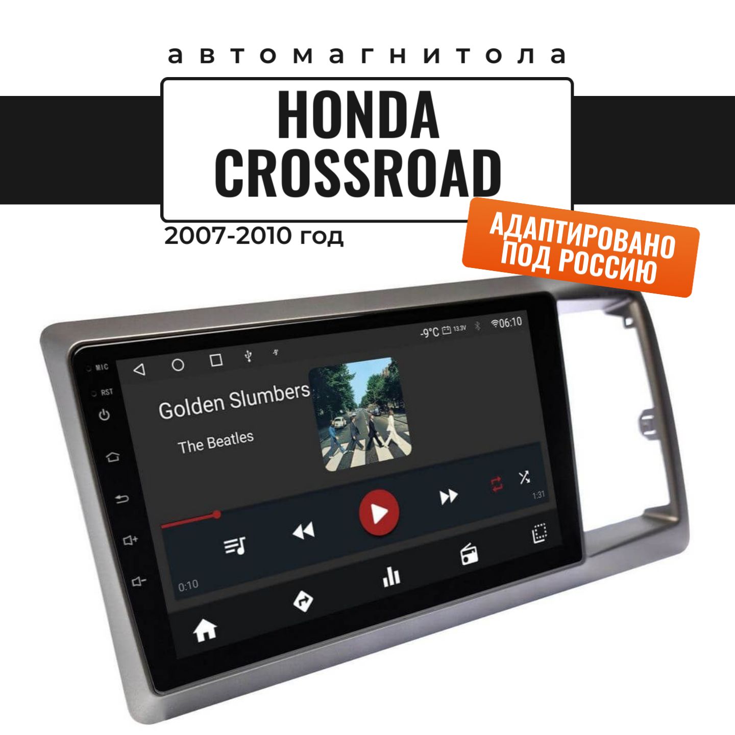 Автомагнитола для Crossroad 2007-2010, правый руль (8 ядер, 6/128 ГБ,  SIM-слот, русская прошивка) / Кроссроад 2Штатное место - купить в  интернет-магазине OZON с доставкой по России (705553413)