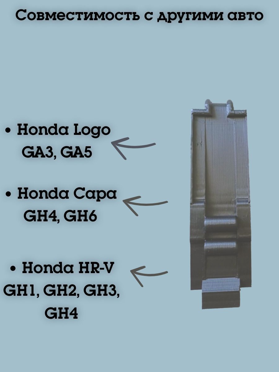 Крышка корпуса воздушного фильтра StarPlast74 Крышка салонного фильтра для  Honda Hr-V / Capa - купить по выгодным ценам в интернет-магазине OZON  (1414566490)