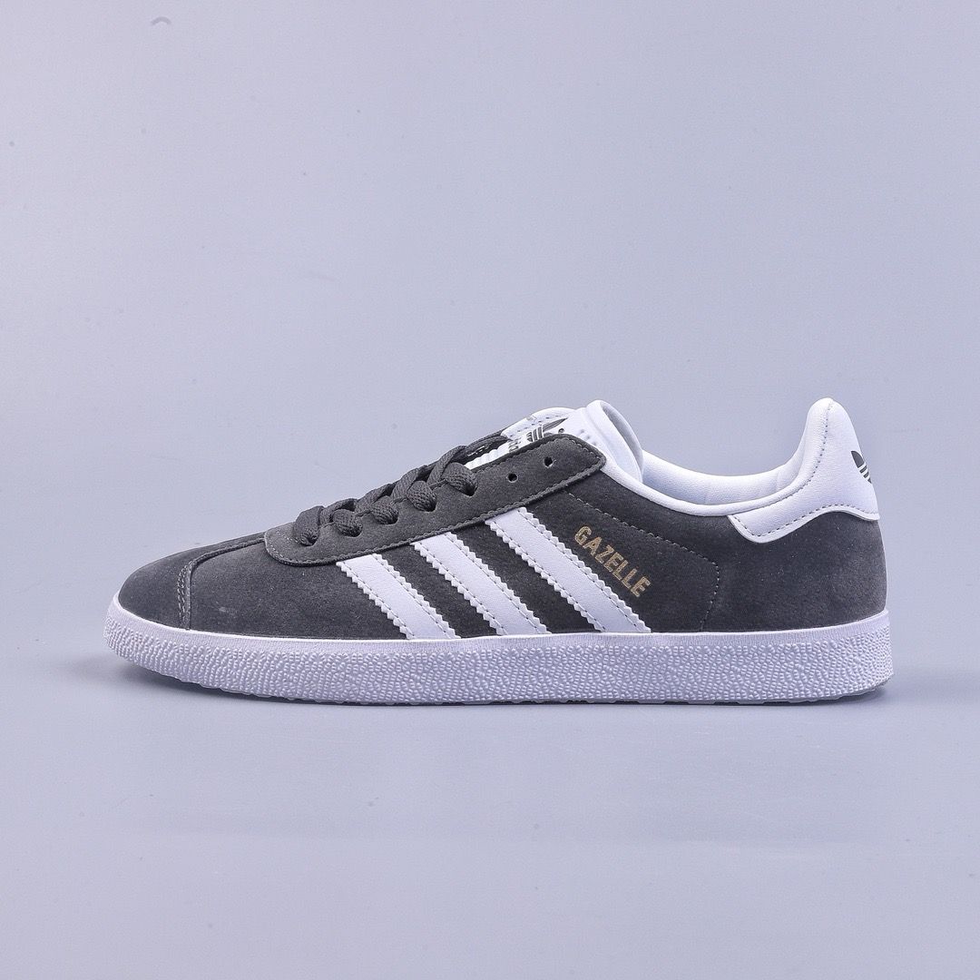 Dark grey adidas gazelle junior best sale