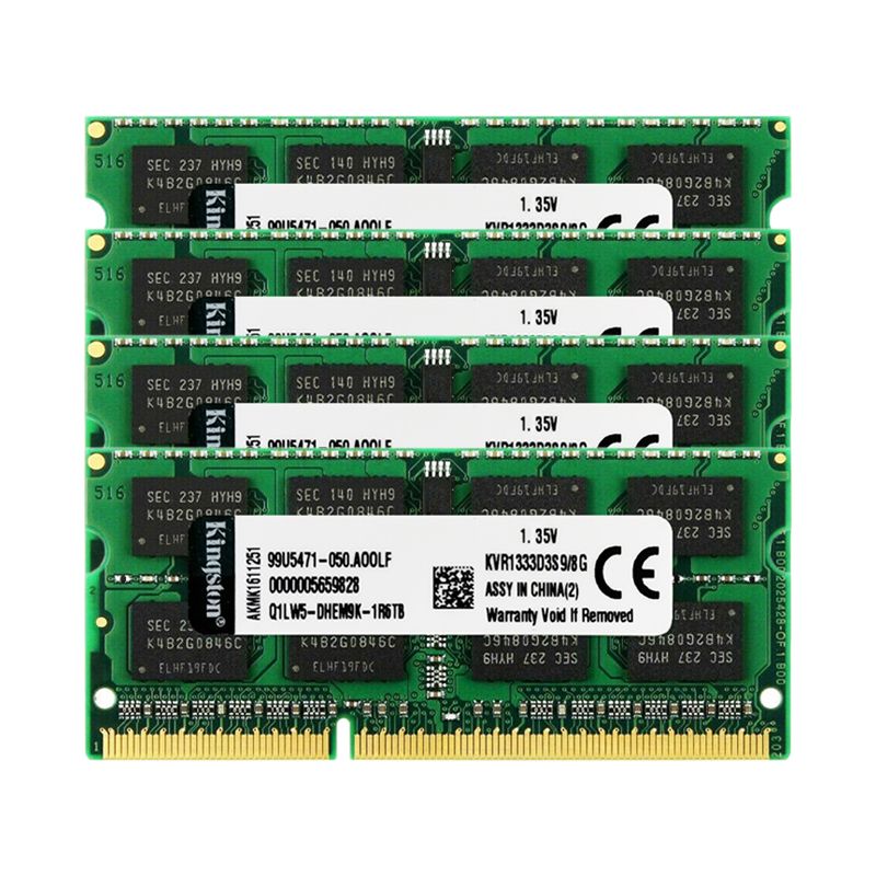 ОперативнаяпамятьLaptopDDR38GB-1866MHz1.5V4x8ГБ(LaptopDDR34X8GB1866MHz1.5V)