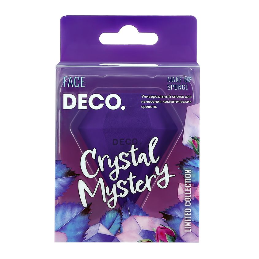 Спонж для макияжа DECO. CRYSTAL MYSTERY бриллиант