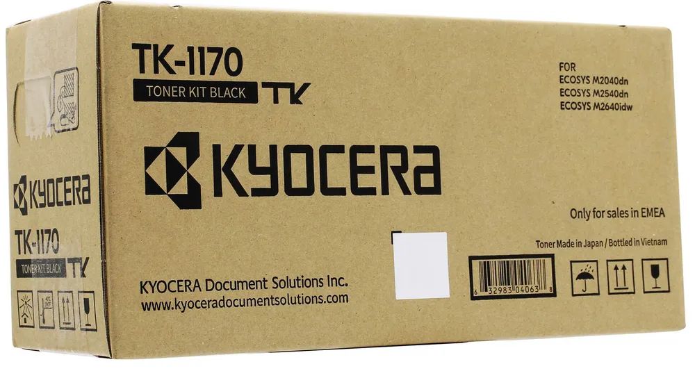 Картридж Kyocera TK-1170 (1T02S50NL0) для принтеров Kyocera M2040dn/ M2540dn/ M2640idw black, 7200 страниц