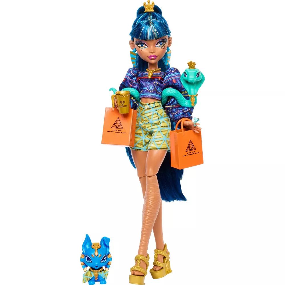 Кукла Monster high Cleo de Nile - Fabulous pets G3 / Монстер хай Клео де  Нил - Легендарные питомцы - купить с доставкой по выгодным ценам в  интернет-магазине OZON (1457017110)