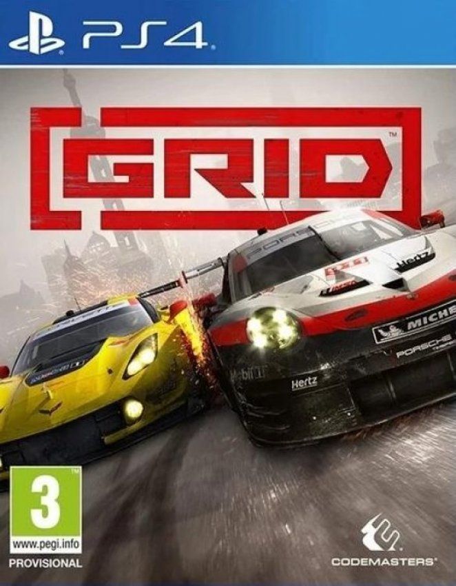 Игра GRID PS4 Диск на PlayStation 4