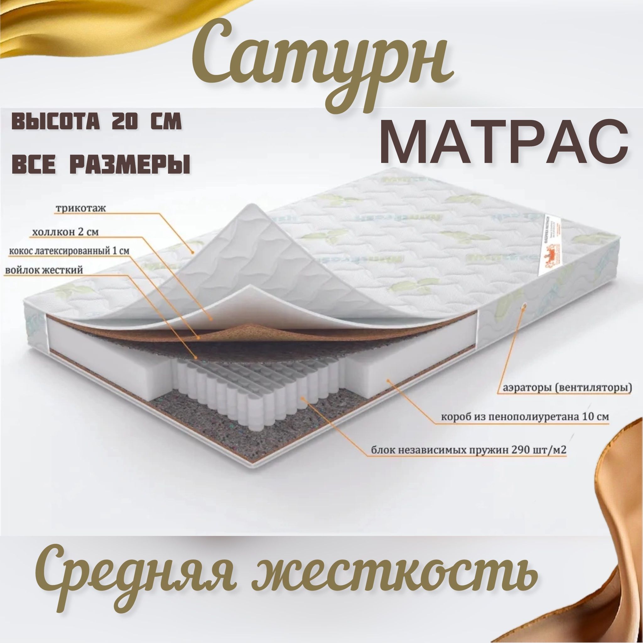 Матрас сатурн